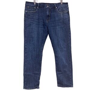 Lucky Brand Men's 221 Straight Leg Denim Blue Jeans Size 38 Medium Wash